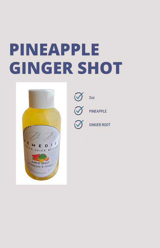 Pineapple & Ginger Shot